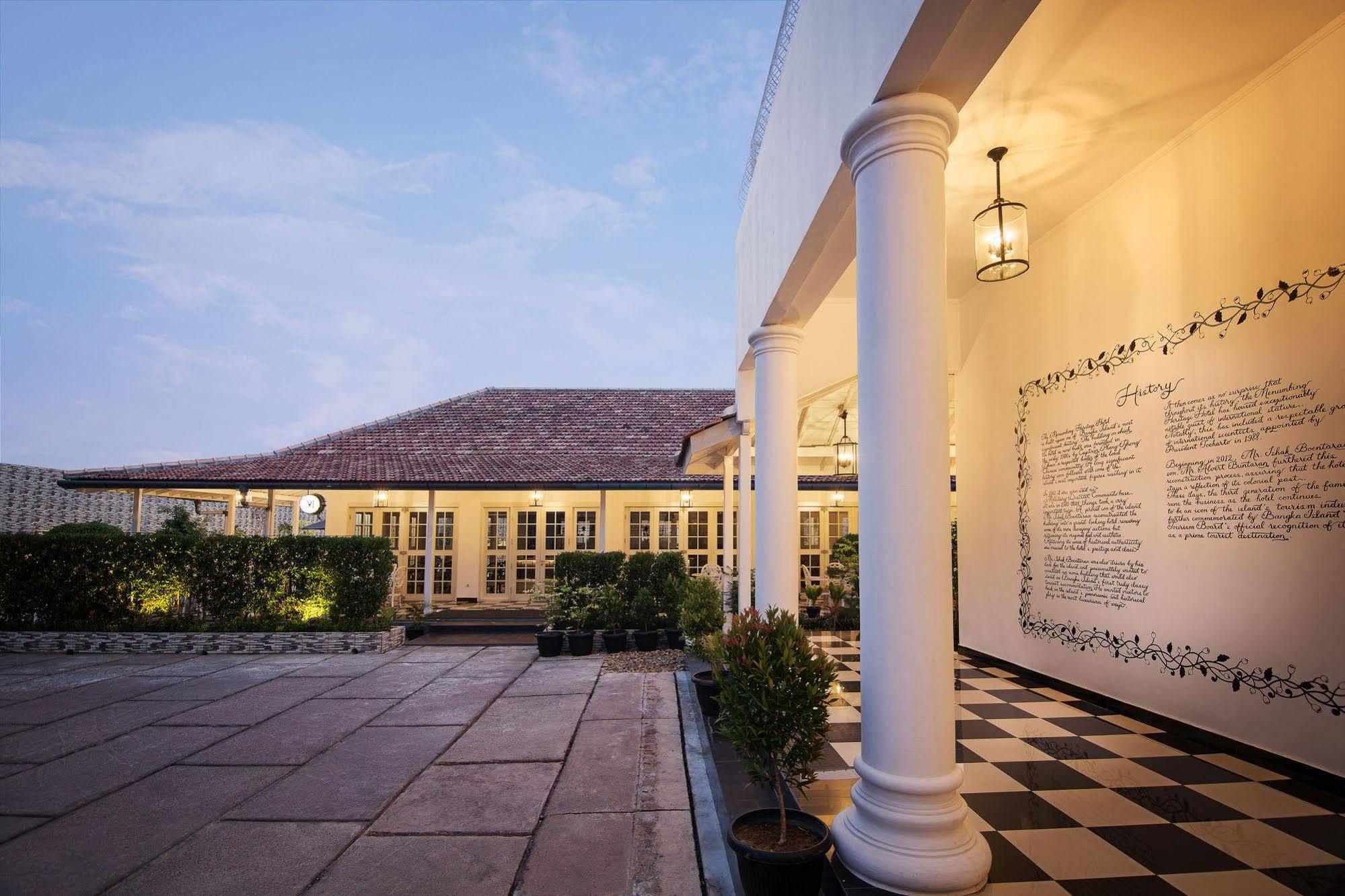 Menumbing Heritage Hotel Pangkal Pinang Dış mekan fotoğraf